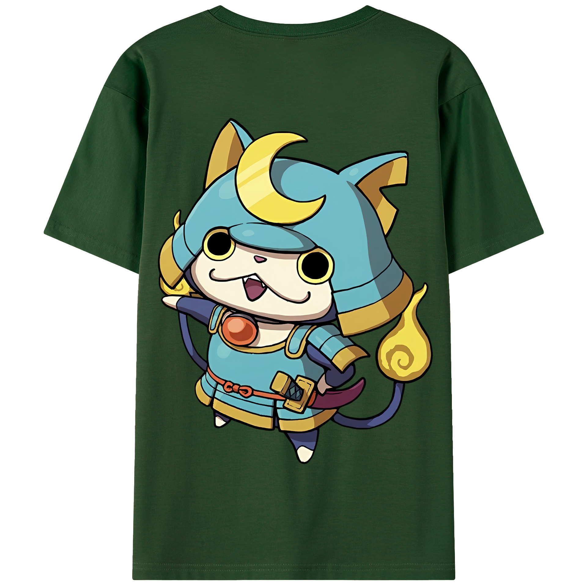 （画像用） 妖怪ウォッチ Yo-kai Watch 綿100％半袖Tシャツ（背面プリント）